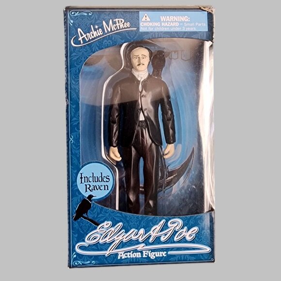 Archie McPhee Other - Archie McPhee Edgar Allan Poe Action Figure, Never Opened